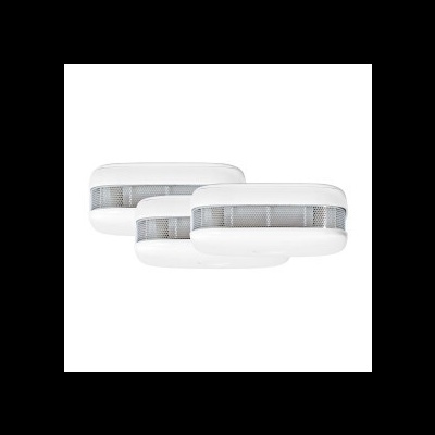 Nedis | Detector de Fumo |Wi-Fi | Alimentado por baterias | Pack 3 x sensores