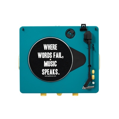 Gira-Discos Brad Retro MKII Green – Som Vintage com Estilo Moderno