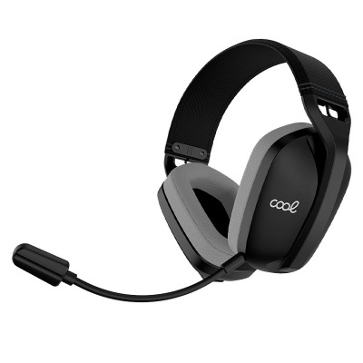 Auscultadores estéreo para PC / PS4 / PS5 Gaming Sem Fio COOL Newton 3 em 1 Preto Auscultadores estéreo para PC / PS4 / PS5 Gaming Sem Fio COOL Newton 3 em 1 Preto