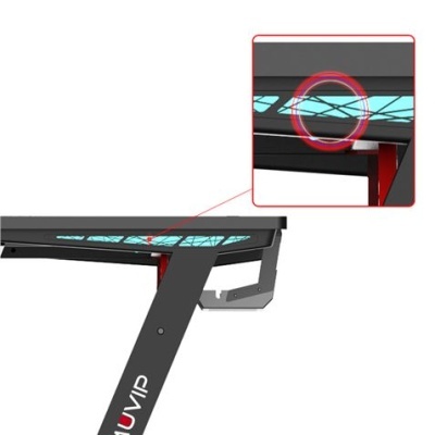 Muvip | Mesa Gaming Muvip PRO300 Fibra de Carbono e Luz RGB