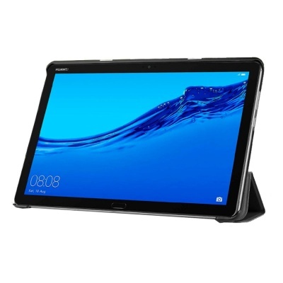 Cool | Capa COOL para Huawei Mediapad M5 Lite em Couro de 10,1 pol. Preto