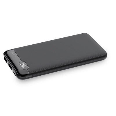 Cool | Power Bank Universal 10,000 mAh (2 x usb / 2A) COOL Slim Preto