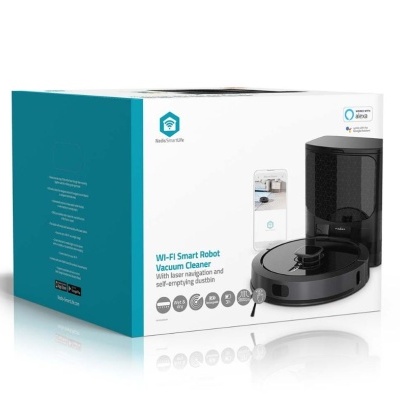 Aspirador robôt Nedis SmartLife - Navegação a laser - Wi-Fi