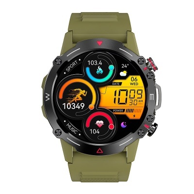 Cool | Smartwatch COOL Ecrã AMOLED Adventure Verde (Chamadas, Desporto, Saúde)