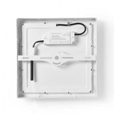 Nedis | Luz de teto | Wi-Fi | Branco Frio / RGB / Branco Quente | Square | 30 x 30 x 3,8 cm | 1400 lm | 2700 - 6500 K | IP20 | Classe energética: A | Android ™ e iOS