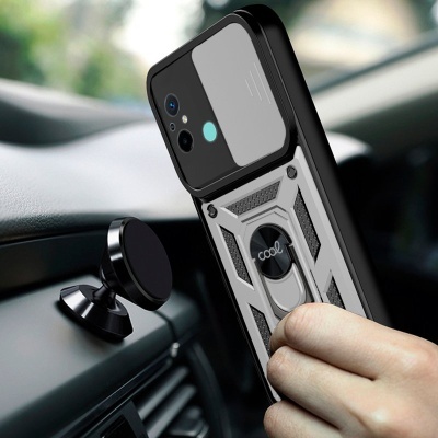 Cool | Capa para para Xiaomi Redmi 12C Hard Ring Silver