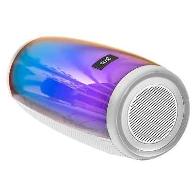 Cool | Coluna universal para música Bluetooth COOL LED (14 W) Branco