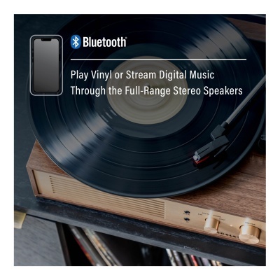 Crosley | Gira-discos Miles Walnut