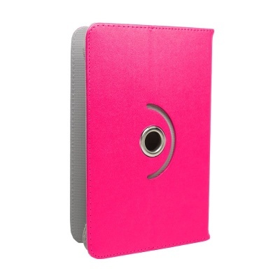 Cool | COOL Ebook / Tablet Case 7 polegadas em couro sintético rosa giratório