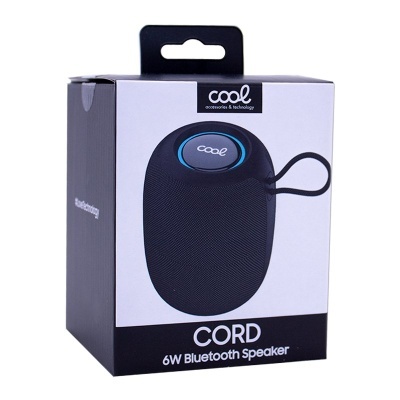 Coluna universal bluetooth musical TWS COOL Cord (6 W) Preto Coluna universal bluetooth musical TWS COOL Cord (6 W) Preto