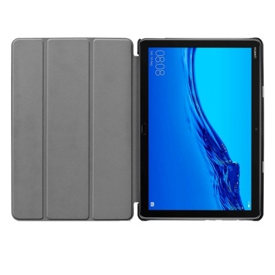 Cool | Capa COOL para Huawei Mediapad M5 Lite em Couro de 10,1 pol. Preto