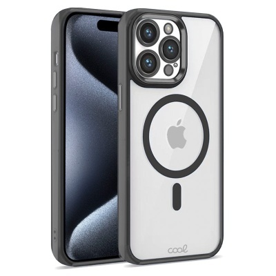 Capa COOL para iPhone 15 Pro Magnética Edge Preto