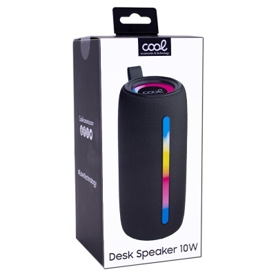 Cool | Coluna universal para música bluetooth COOL 10W Desk Negro Cool | Coluna universal para música bluetooth COOL 10W Desk Negro