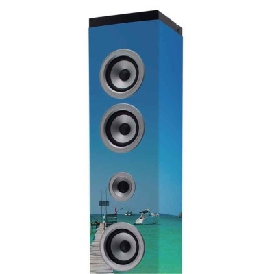 Coluna com Bluetooth, rádio FM PLL, USB e leitor SD - Sea