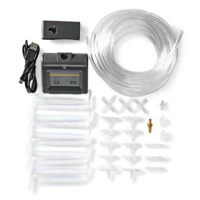 Conjunto de acessórios para aquário com tubos transparentes e conexões