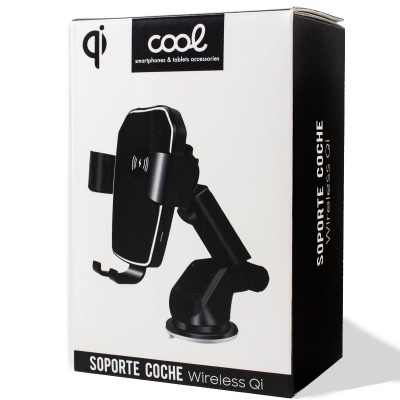 Cool | Suporte universal para carro Qi carregamento sem fio