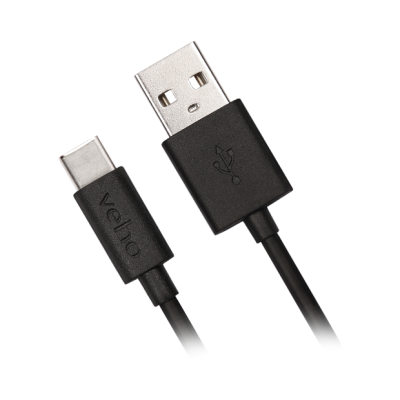 Veho | USB-C Cabo de sincronização e carga Veho USB-A para USB-C - 0,2 m / 0,7 pés
