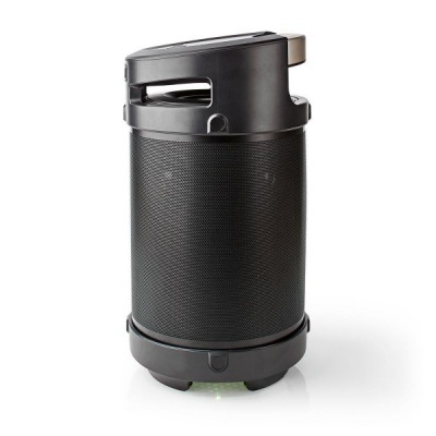 Nedis | Coluna Bluetooth® Party Boombox | 3.5 hrs | 4.1 | 150 W | AUX / USB | IPX5 | TWS | Party lights | Preta / Cinza