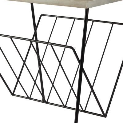 Crosley Wilshire – Suporte Artístico para Discos de Vinil em Madeira de Manga e Ferro Crosley Wilshire – Suporte Artístico para Discos de Vinil em Madeira de Manga e Ferro