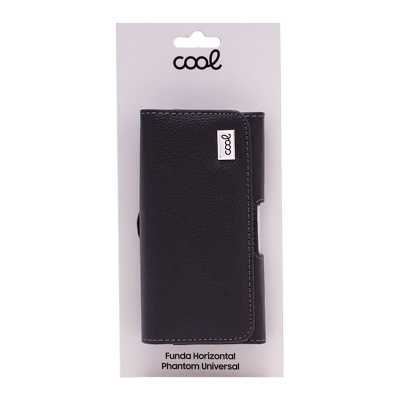Cool | Capa horizontal COOL Leatherette Universal Phantom 5,5 - 6,3 polegadas