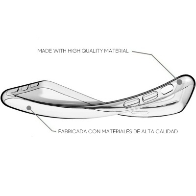 Cool | Capa de Silicone COOL para TCL 405 (Transparente)