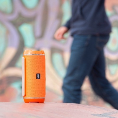 Cool | Coluna universal para música Bluetooth COOL Amesterdam Laranja (10 W)