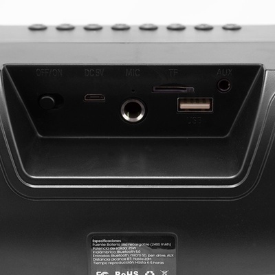 Cool | Coluna universal para música Bluetooth  COOL Tube (25 W) Preto