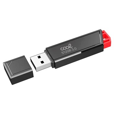 Cool - Pen Drive USB x512 GB 3.0 Lancer Vermelho
