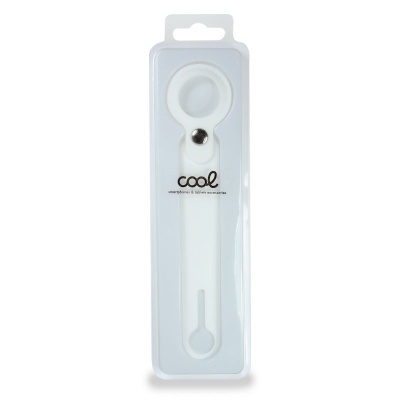 Cool | Chaveiro Loop COOL Protetor em Silicone Compatível com AirTag Branco