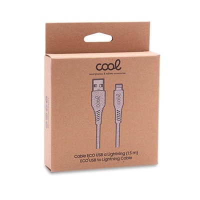 Cool | Cabo USB Lighting universal COOL ECO para iPhone / iPad (1,5 metros)