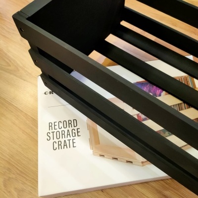 Caixa de Armazenamento Crosley - Preta