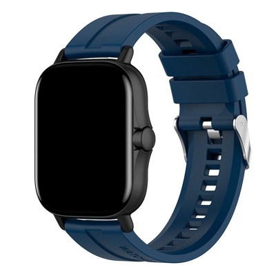 Cool | Pulseira Universal 20mm Amazfit Bip/GTS/Bip Lite/Huawei/Samsung/COOL Oslo Rubber Azul Navy Cool | Pulseira Universal 20mm Amazfit Bip/GTS/Bip Lite/Huawei/Samsung/COOL Oslo Rubber Azul Navy