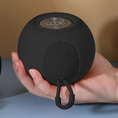 Cool | Coluna Universal Music Bluetooth 6W COOL Preto