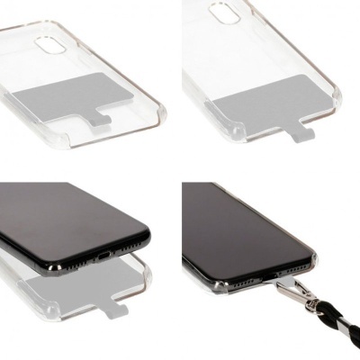 Cool | Cordão Pendurado Universal COOL com Cartão para Smartphone Fúcsia