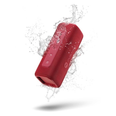 Coluna Motorola ROKR 600 portátil - 30 W - Bluetooth 5.3 - IP67 - 12 horas de autonomia - Cor vermelho Coluna Motorola ROKR 600 portátil - 30 W - Bluetooth 5.3 - IP67 - 12 horas de autonomia - Cor vermelho