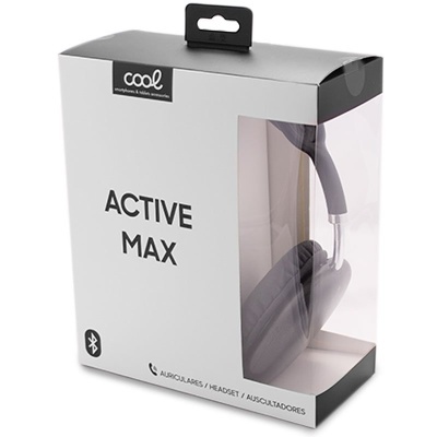 Cool| Auscultadores estéreo Bluetooth COOL Active Max Preto