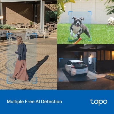 Câmara de segurança TP-Link Tapo C520WS - Adequada para interior/exterior Câmara de segurança TP-Link Tapo C520WS - Adequada para interior/exterior
