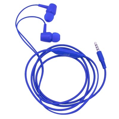 Auscultadores 3,5 mm COOL Bear Stereo com Microfone Azul