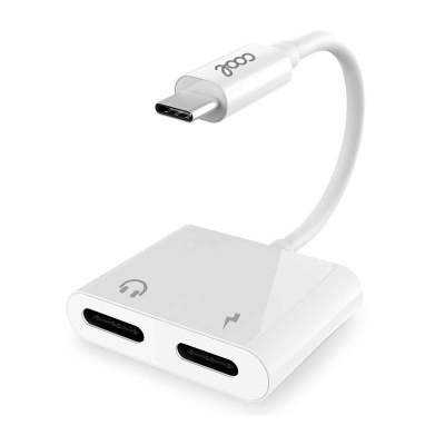 Cool | Adaptador USB duplo TYPE-C (fones de ouvido + carregamento) Digital