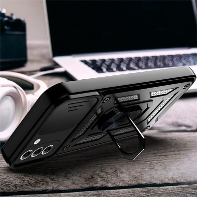 Cool | Capa para Xiaomi Redmi Note 12 5G / Poco X5 5G Anel rígido Prata