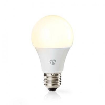 Nedis | Lâmpada LED colorida SmartLife | Wi-Fi | E27 | 806lm | 9W | RGB / Branco Quente a Frio | 2700 - 6500K | Android™/IOS | Bulb