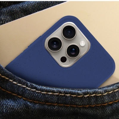 Cool | Capa para iPhone 15 Pro Max Eco Biodegradável Marinho