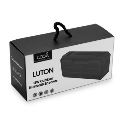 Cool | Coluna universal para música Bluetooth COOL Luton (12 W) Preto