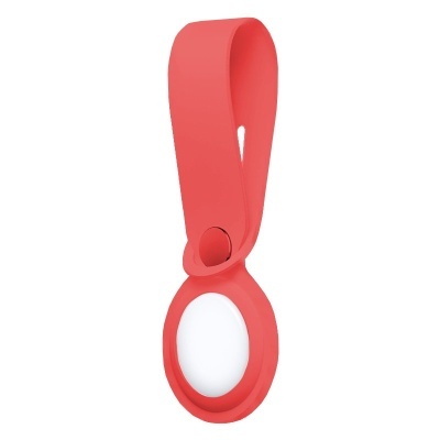 Cool | Chaveiro Loop COOL Protetor em Silicone Compatível com AirTag Vermelho