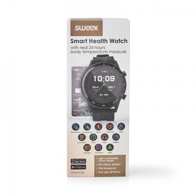 Sweex | Smart Health Watch Preto Sweex | Smart Health Watch Preto