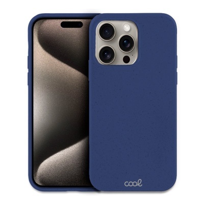 Cool | Capa para iPhone 15 Pro Max Eco Biodegradável Marinho