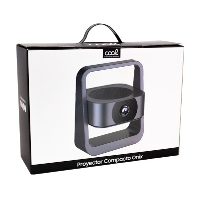 Projetor compacto 3500 lúmenes COOL Onix Altifalante integrado + HDMI / USB + Wi-Fi Mirror (cinza)