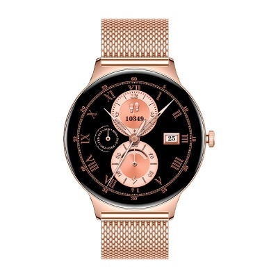 Smartwatch COOL Ultrathin + 2 Correias (AMOLED, Chamadas, Desporto Saúde) Rosa