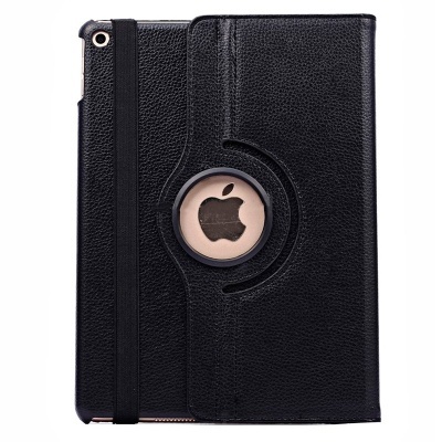 Cool | Capa para iPad Air / Air 2 / Pro 9.7 / iPad 2017 / iPad 2018 Couro sintético rotativo de 9,7 polegadas Preto