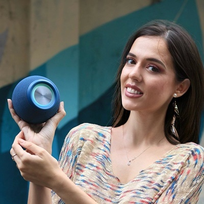 Cool | Coluna Universal Music Bluetooth 6W COOL Azul